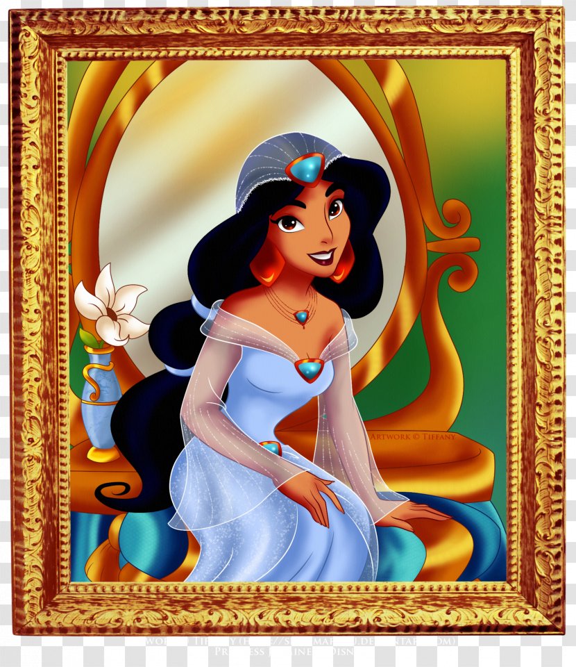 Princess Jasmine Aladdin Cinderella Ariel Art - Tree Transparent PNG