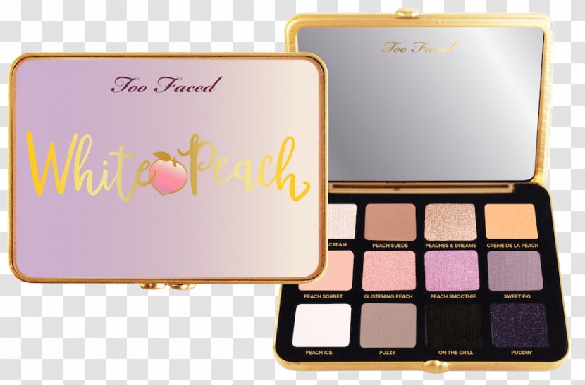Too Faced Sweet Peach Peaches And Cream Just Peachy Mattes Eye Shadow - Cosmetics - Goddess Beauty Transparent PNG