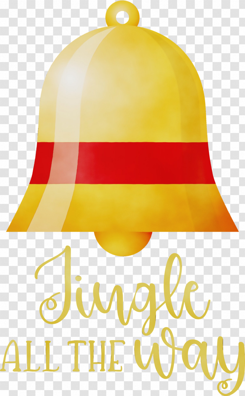Yellow Hat Meter Font Transparent PNG