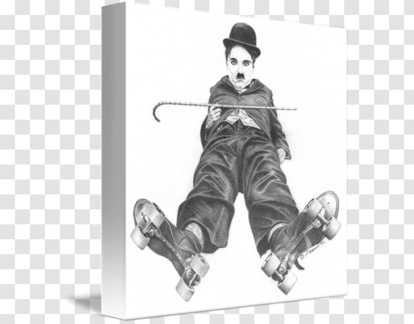 Drawing Black And White Art Actor - Charlie Chaplin Transparent PNG