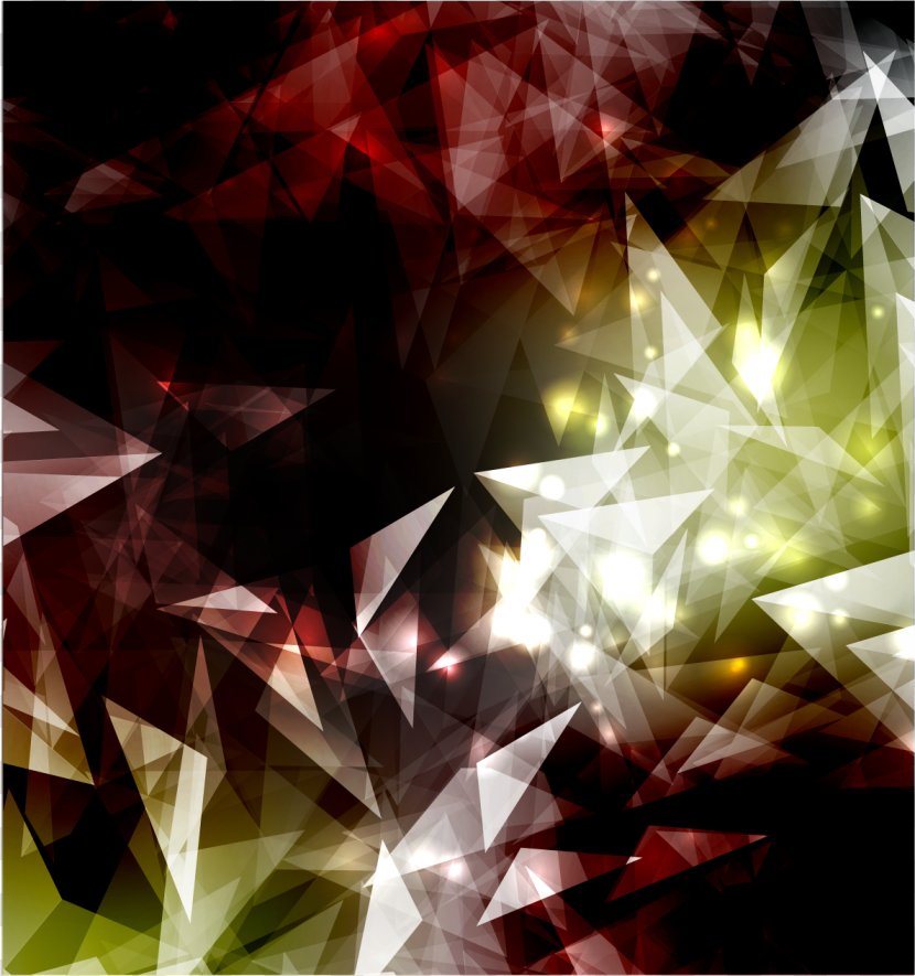 Geometry Triangle - Symmetry - Fun Colorful Geometric Diamond Pattern Background Image Transparent PNG