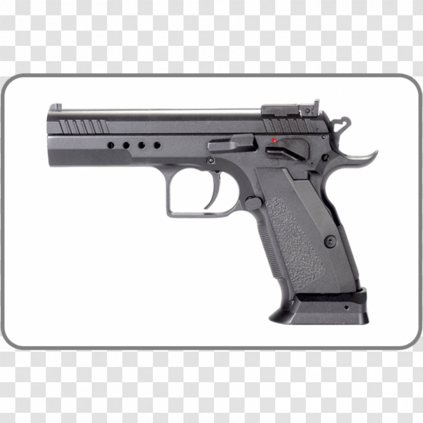 CZ 75 Tanfoglio Pistol Air Gun BB - Weapon Transparent PNG