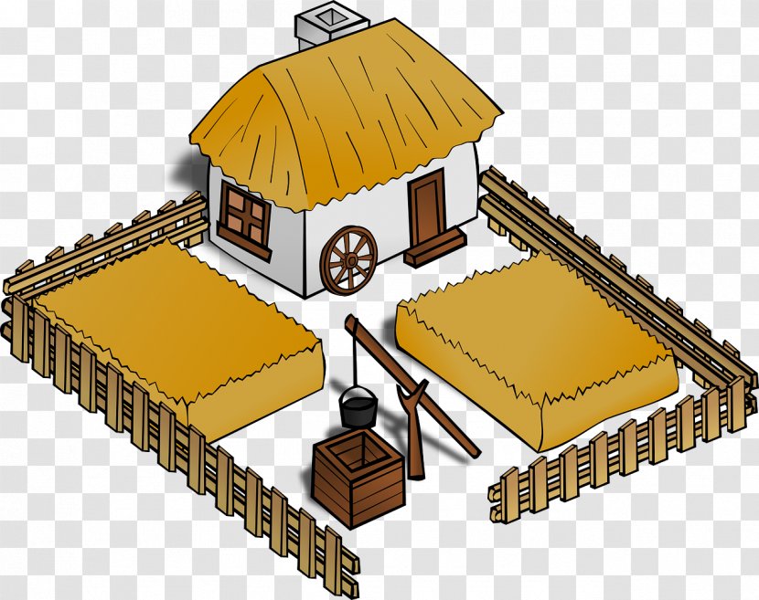 Farmer Clip Art - House - Barn Transparent PNG