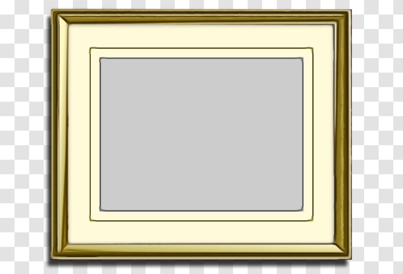 Background Watercolor Frame - Picture Frames - Interior Design Rectangle Transparent PNG
