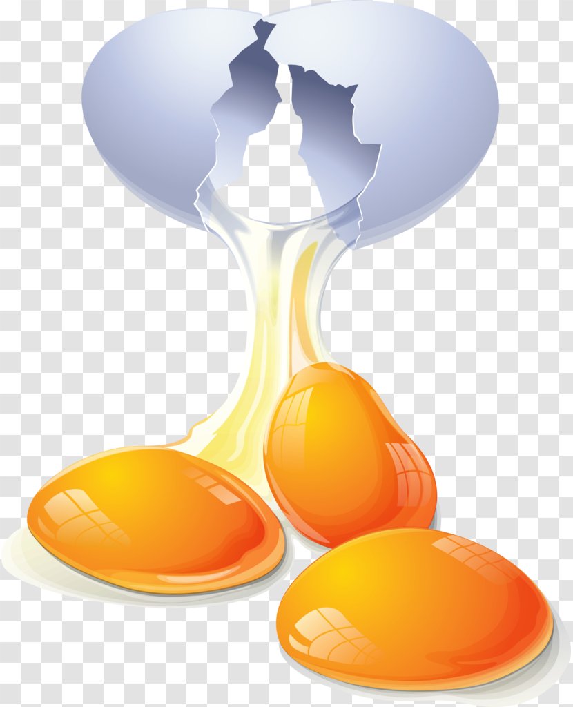 Fried Egg Eggshell Yolk - Easter Transparent PNG