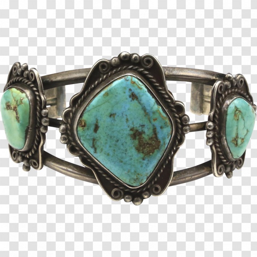 Turquoise Ring Sterling Silver Brooch - Bracelet Transparent PNG