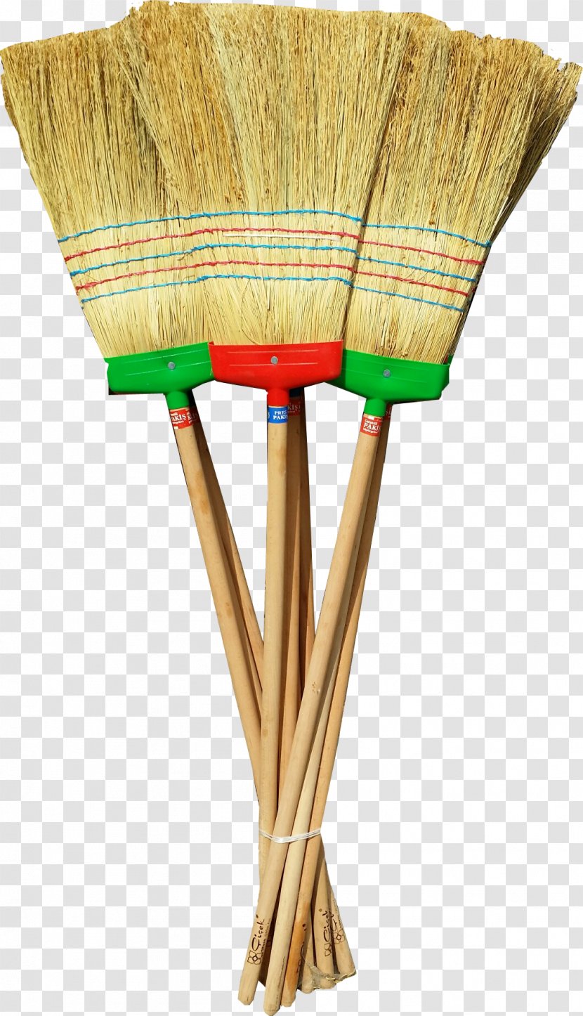 Broom Dustpan Cleaning Mop Brush - Wood - Kaba Transparent PNG