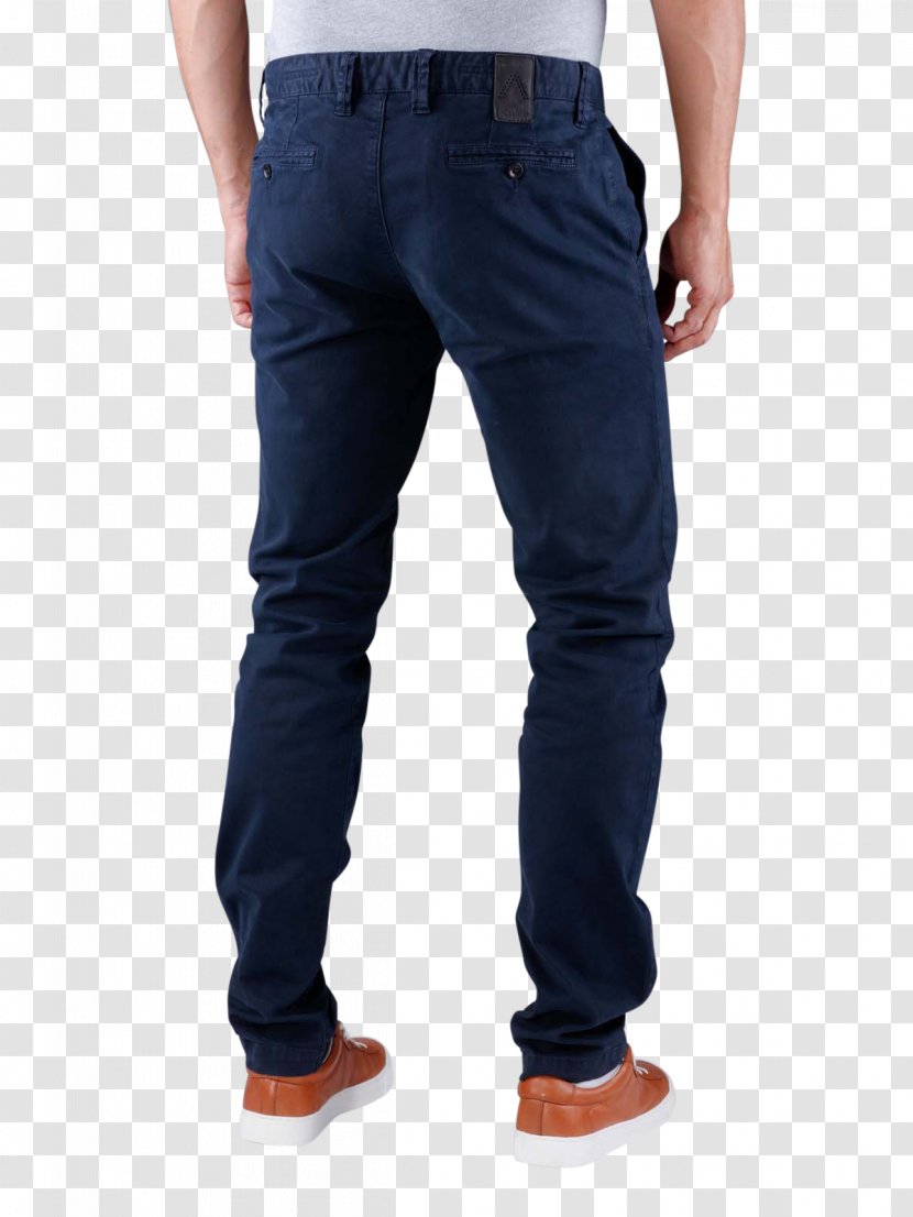 Chino Cloth T-shirt Pants Navy Blue Jeans - Clothing Transparent PNG