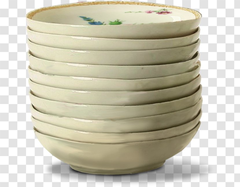 Ceramic Pottery Jingdezhen Bowl Plate - Flowerpot Transparent PNG