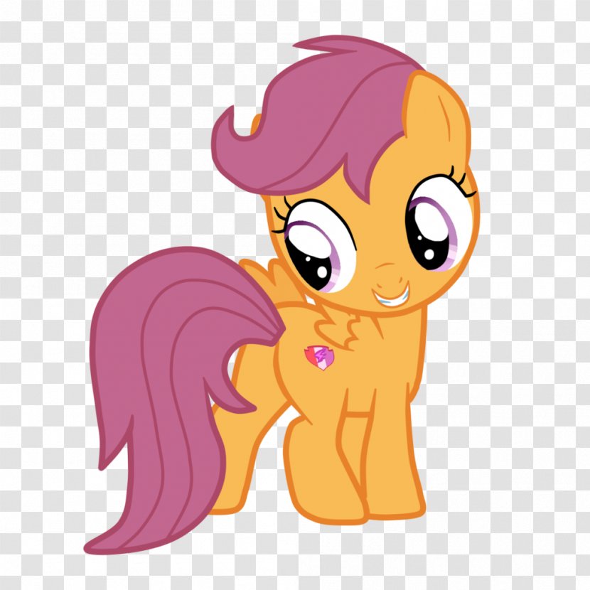 Scootaloo Rainbow Dash Cutie Mark Crusaders Fluttershy Equestria - Heart Transparent PNG