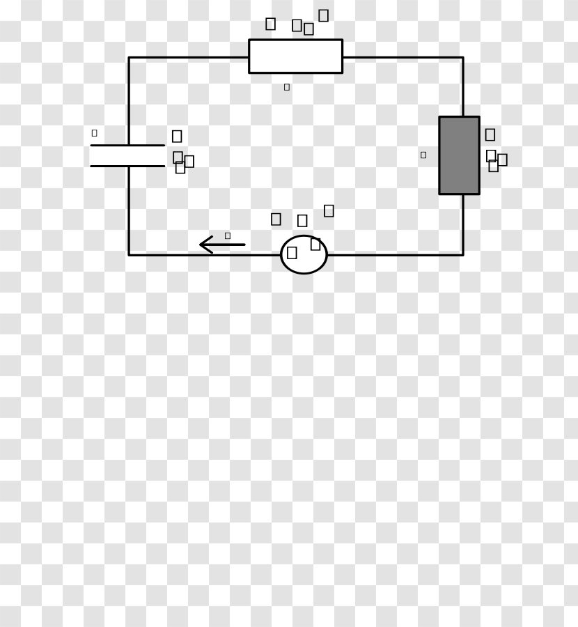 Circuit Diagram Electrical Network Electronic Electricity - Frame - Electric Vector Transparent PNG