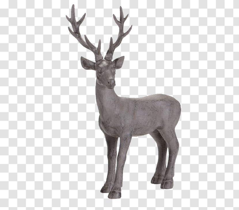 Reindeer Elk Statue - Wildlife - Deer Transparent PNG