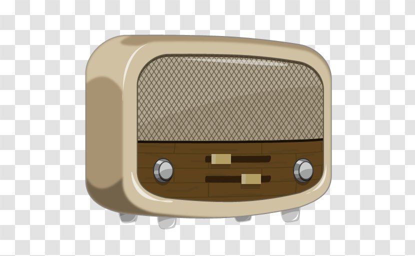 Internet Radio - Beige Transparent PNG