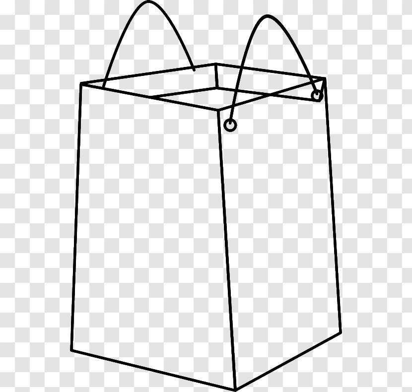 Paper Bag Vector Graphics Shopping - White - Cco Background Transparent PNG