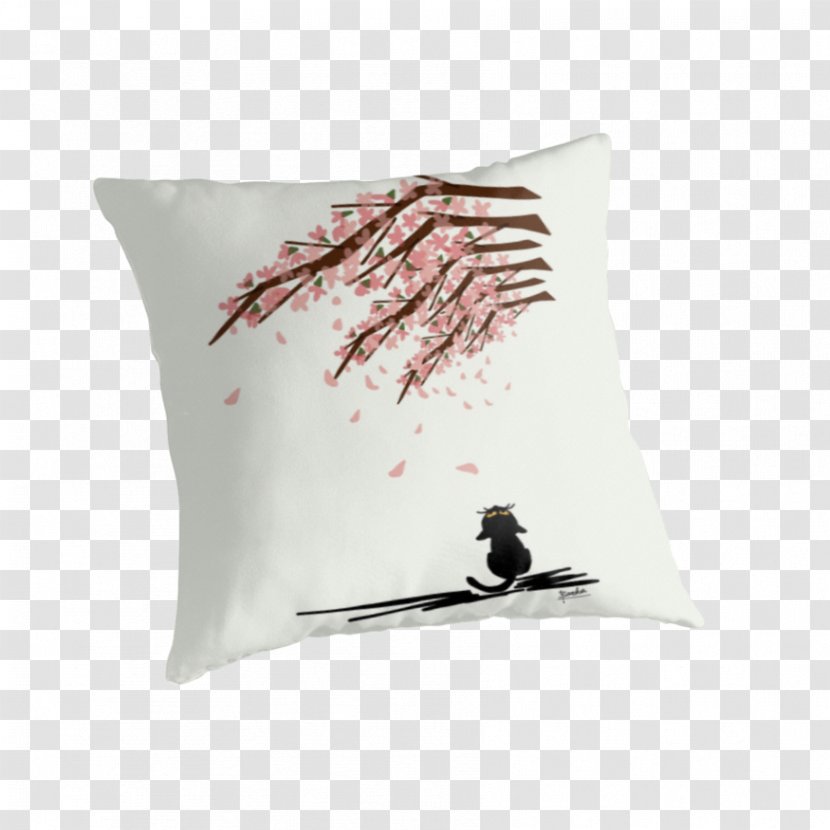 Cushion Rabbit Throw Pillows Bag - Sakura Calendar Template Transparent PNG