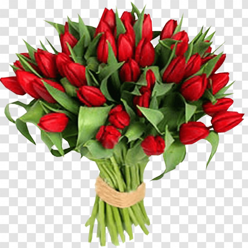 Tulip Flower Bouquet Floristry Cut Flowers Transparent PNG