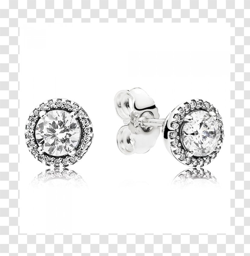 Earring Pandora Cubic Zirconia Jewellery - Clearance Sales Transparent PNG
