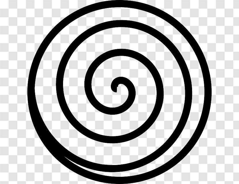 Spiral Clip Art - Monochrome Photography - Circle Transparent PNG