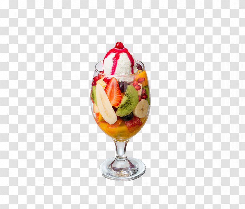 Ice Cream Juice Smoothie Cocktail Fruit Salad - Frozen Dessert Transparent PNG