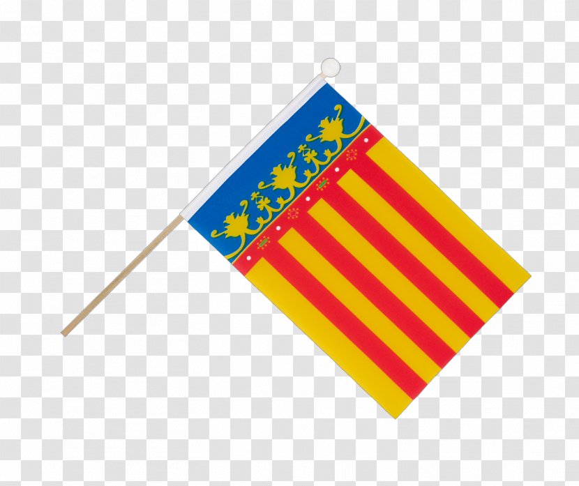 Flag Of The Valencian Community Spain Fahne - Textile Transparent PNG