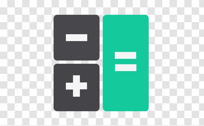 Square Text Brand - App Store - Calculator Transparent PNG