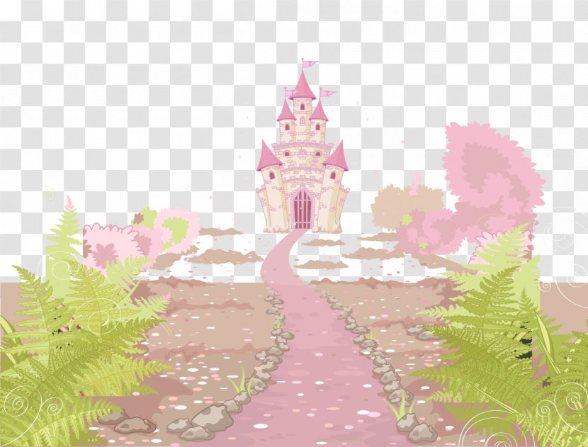 Fairy Tale Castle - World Vector Material Transparent PNG