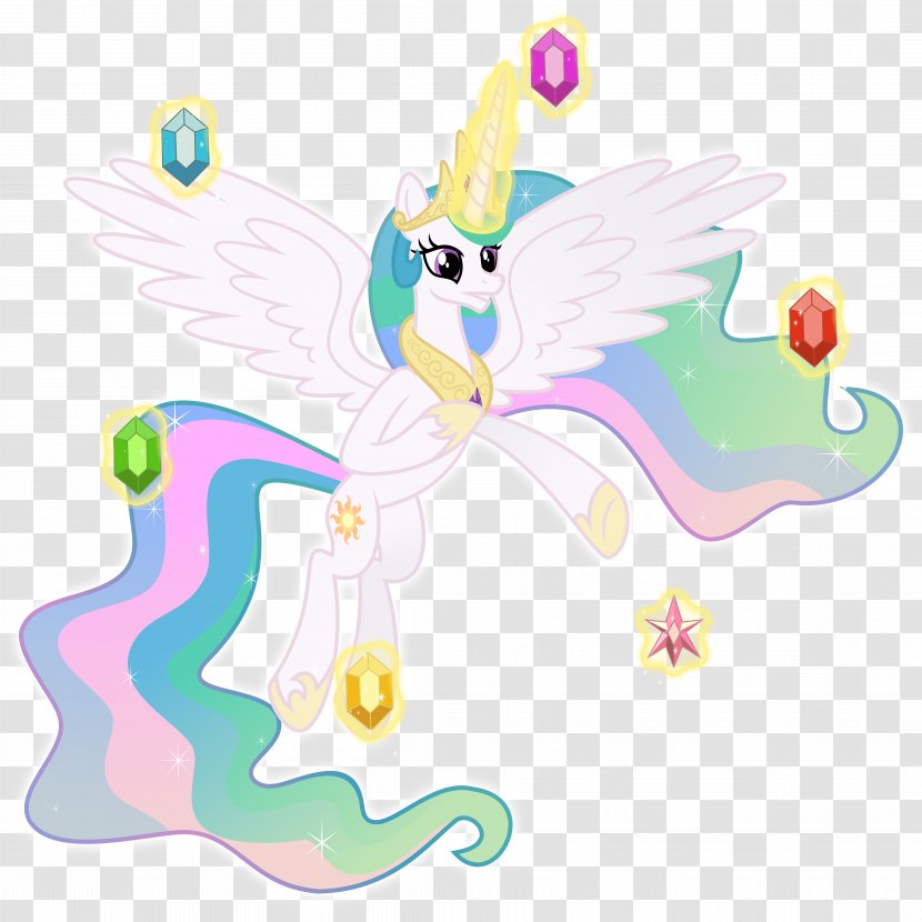 Princess Celestia Luna Twilight Sparkle Pony - Pollinator - Magical Elements Transparent PNG