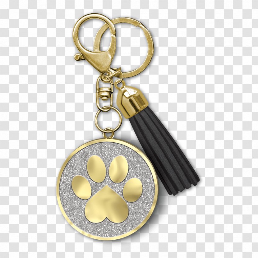 Cat Key Chains Clothing Accessories Dog - Fashion Accessory - Heart Paw Transparent PNG