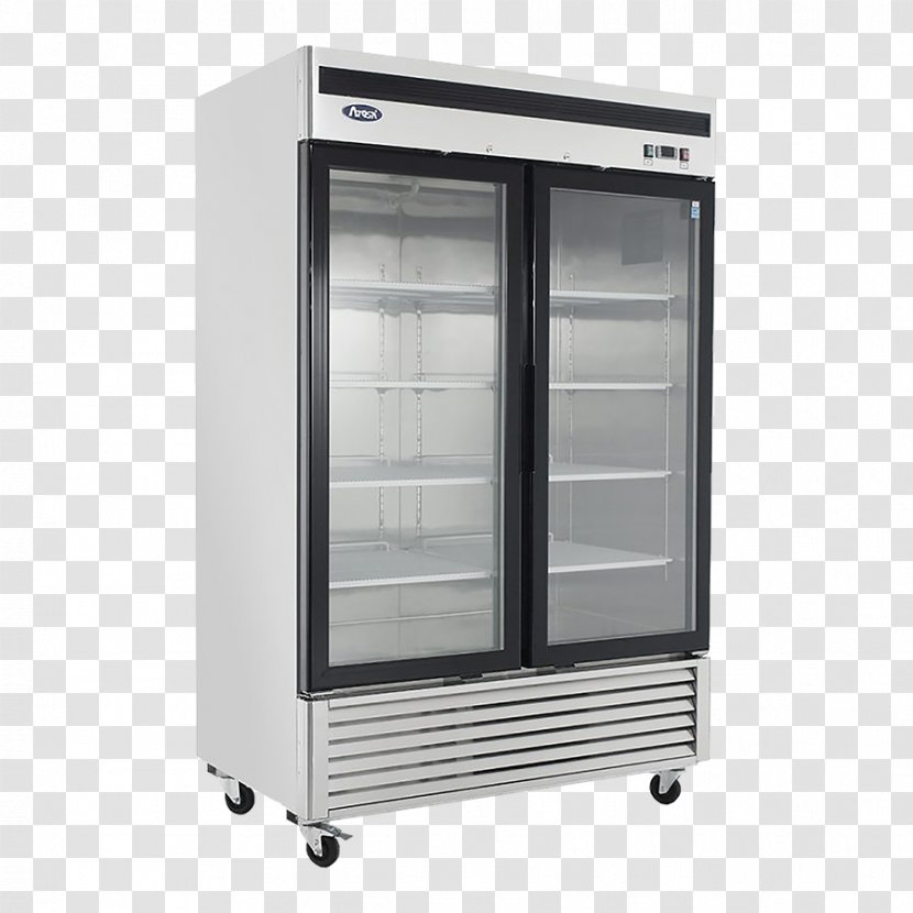 Sliding Glass Door Refrigerator Freezers Refrigeration - Handle - Freezer Transparent PNG