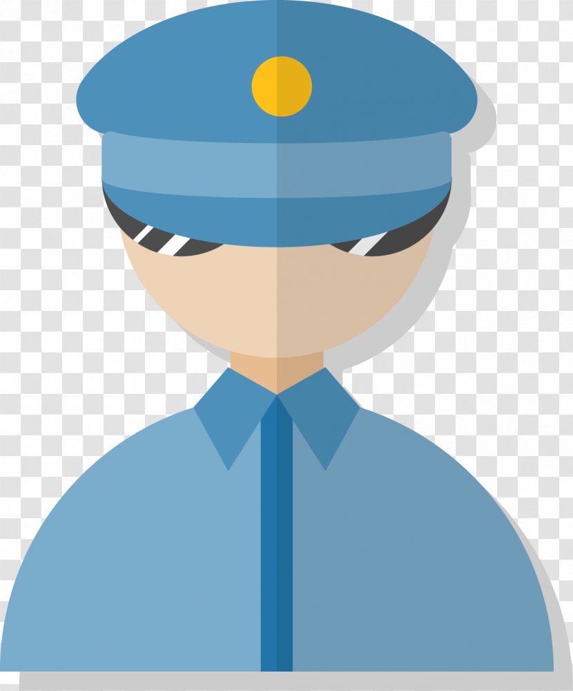 Police Car Icon - Officer - People's Police, Transparent PNG