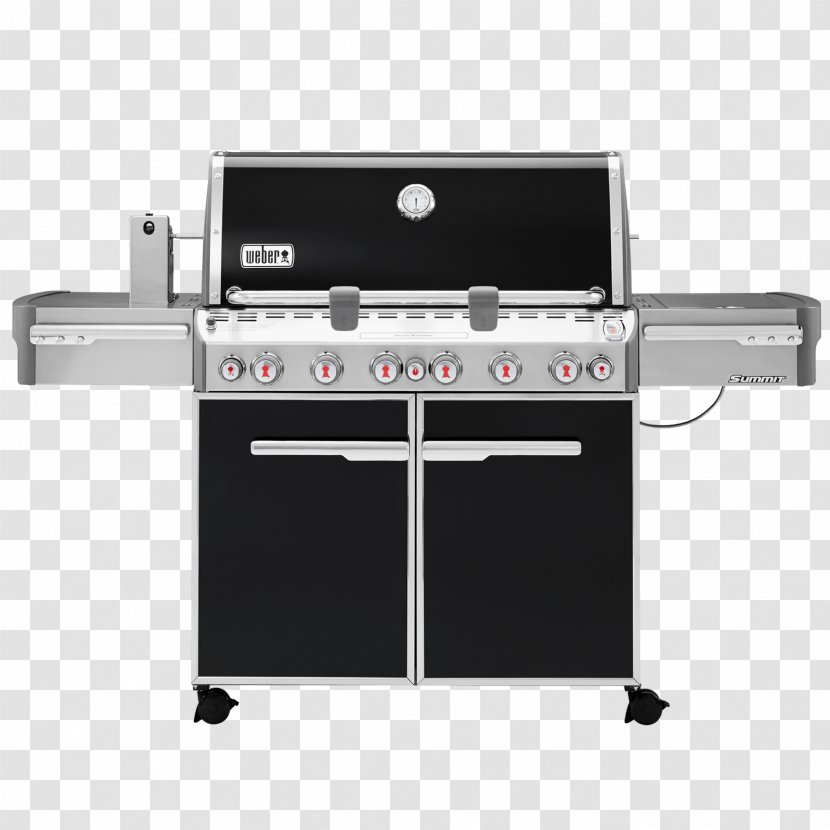 Barbecue Weber Summit E-470 Propane E-670 Natural Gas - E420 Transparent PNG