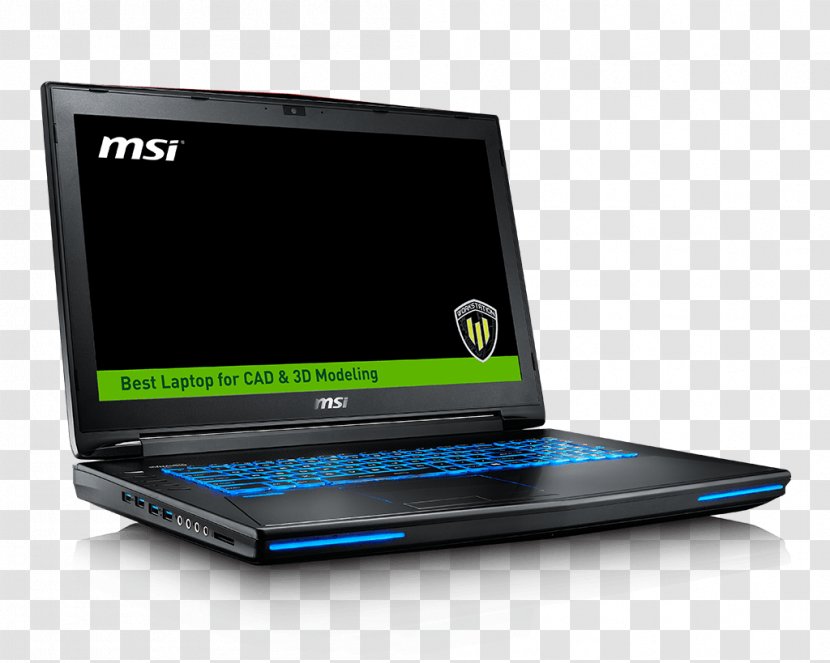 Laptop MSI Xeon Workstation Skylake Transparent PNG