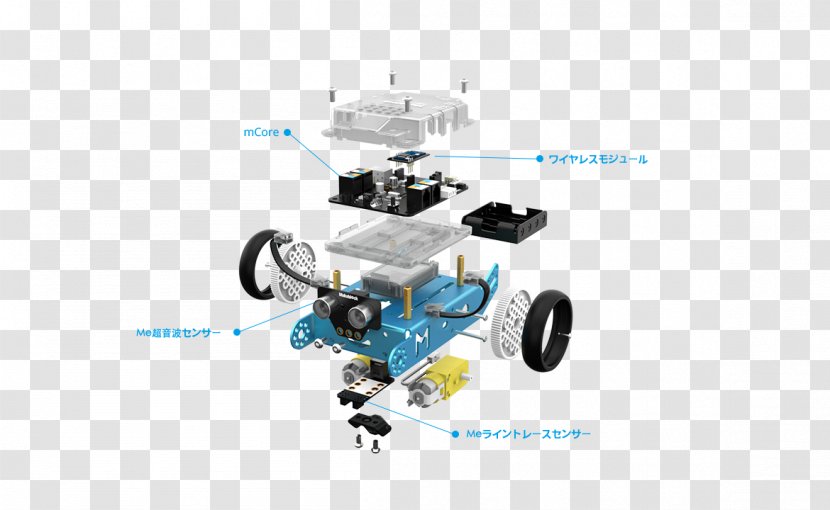 Makeblock MBot Educational Robotics - Radio Controlled Toy - Robot Transparent PNG