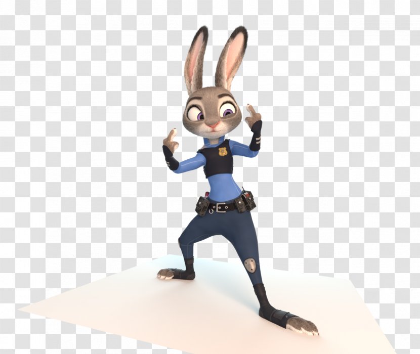 Hare Figurine Animated Cartoon - Least Count Transparent PNG