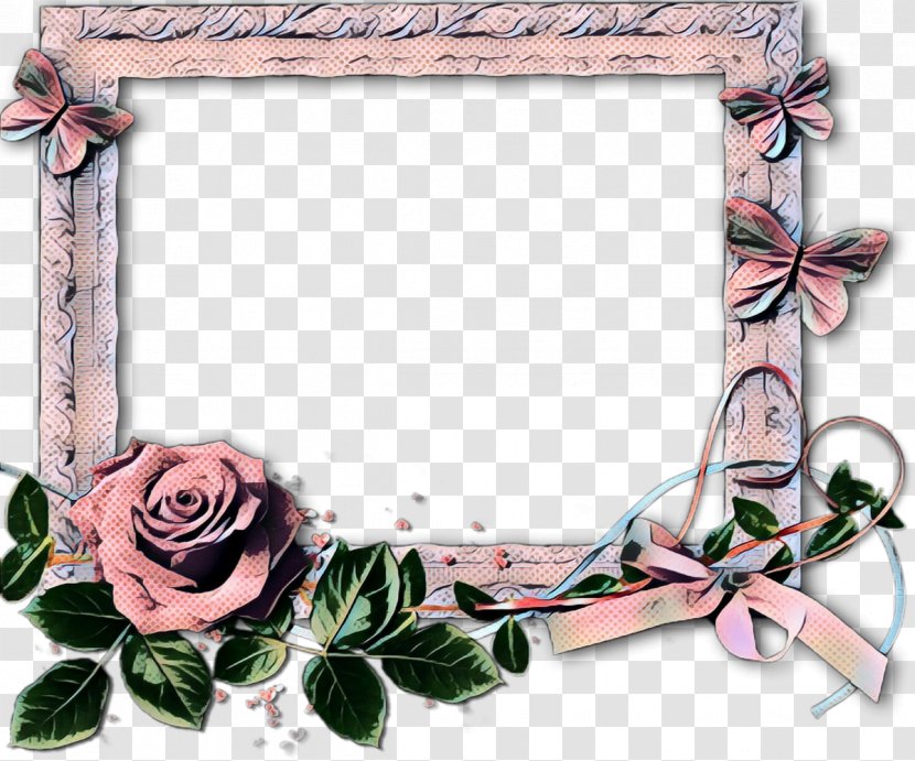 Vintage Floral Frame - Plant - Flower Transparent PNG