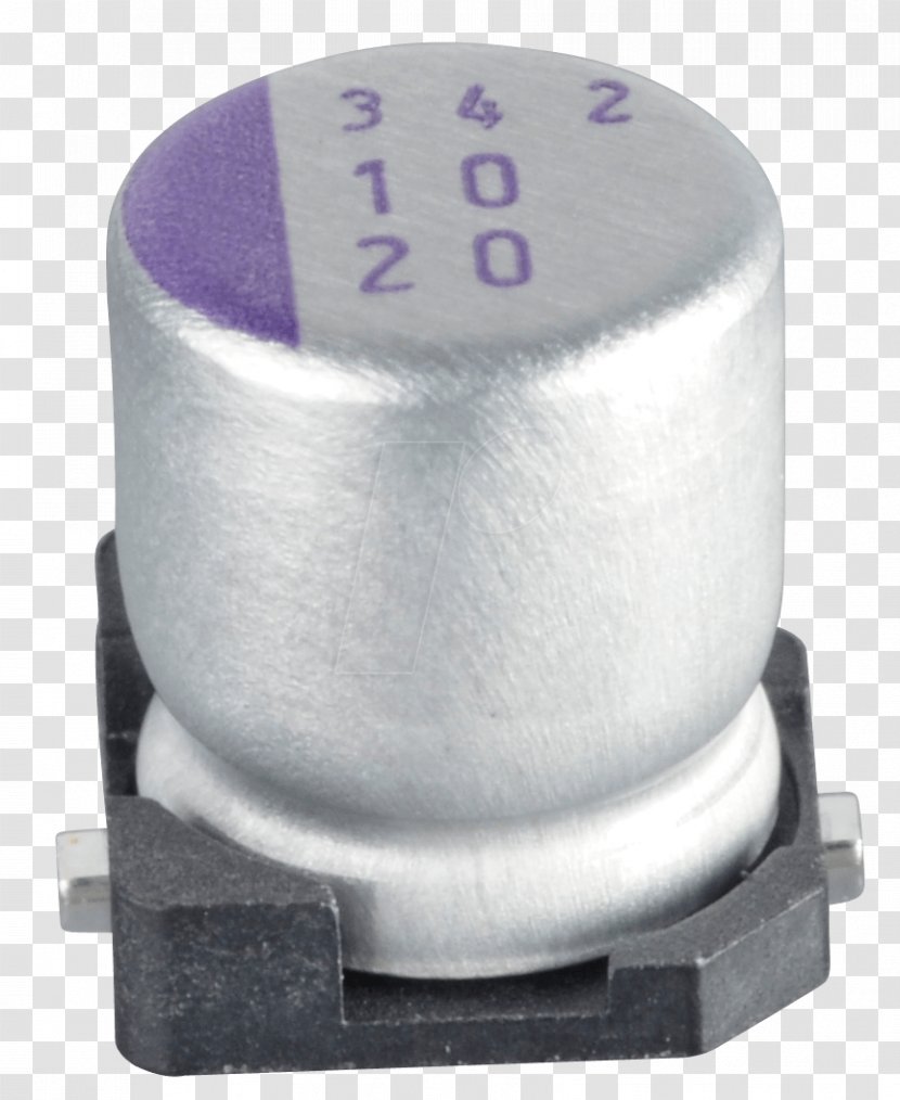 Electrolytic Capacitor Microfarad Panasonic Surface-mount Technology - Direct Current - 电 Transparent PNG
