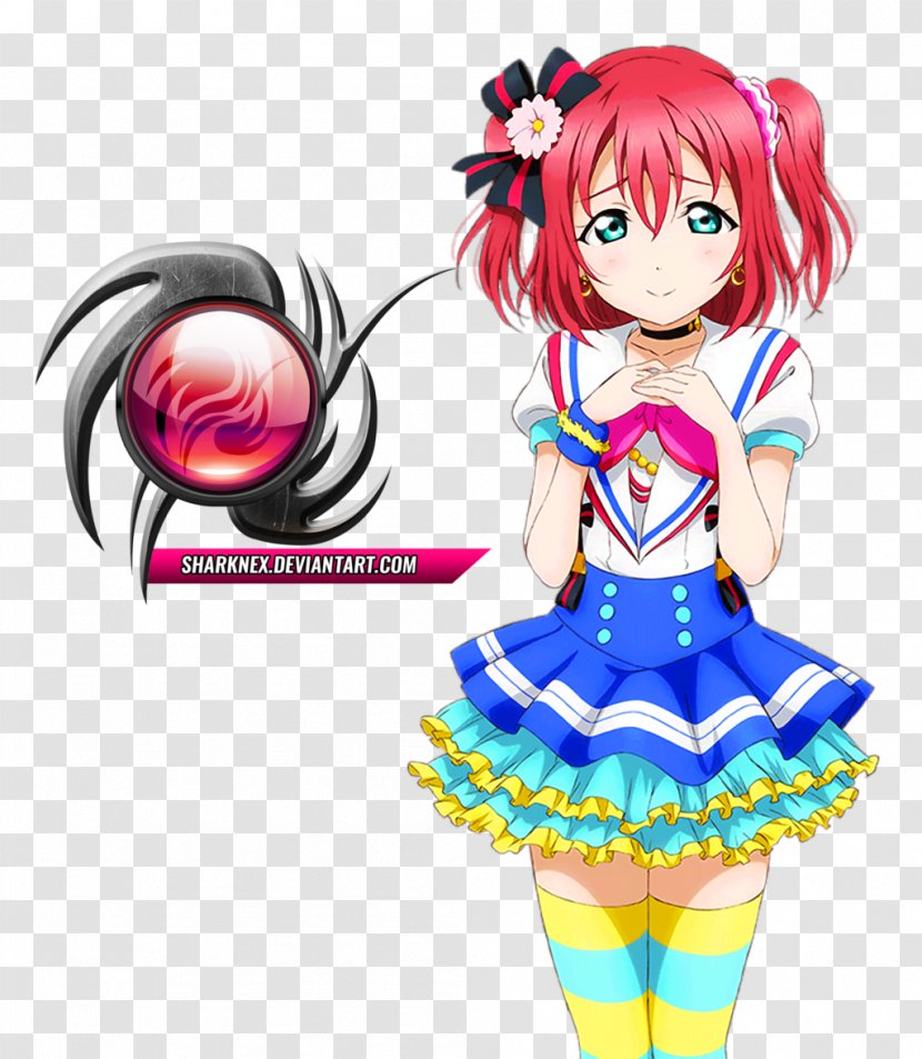 Aqours Love Live! Sunshine!! Aozora Jumping Heart Cosplay Costume - Cartoon - Ruby Transparent PNG