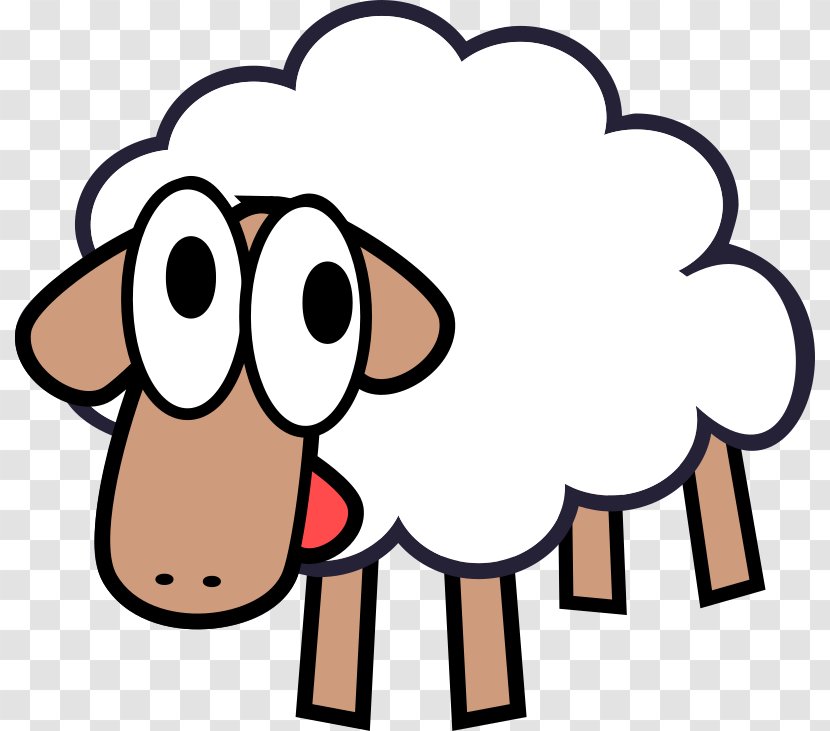 Sheep Cartoon Comics Goat Clip Art - Animation Transparent PNG