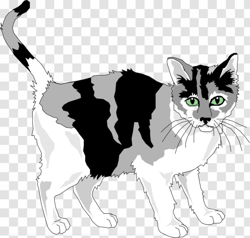 Ragdoll Kitten Polydactyl Cat Clip Art - Grey Cliparts Transparent PNG