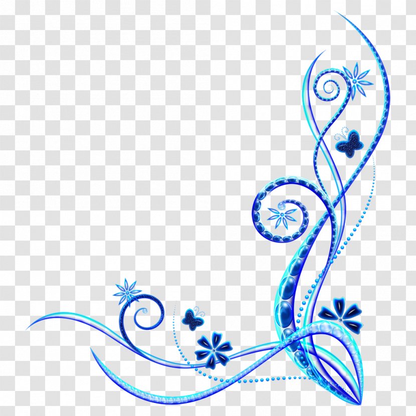 Blue Ornament Clip Art - Point - Crocus Transparent PNG