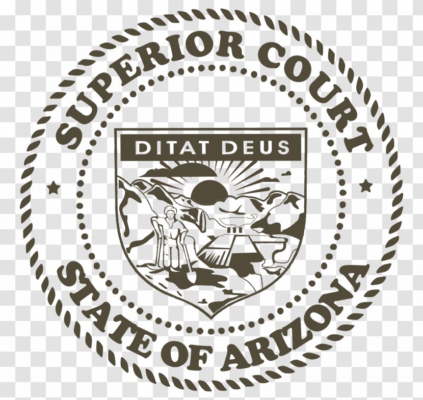 Arizona Logo Organization Font Brand - Seal Court Order Transparent PNG