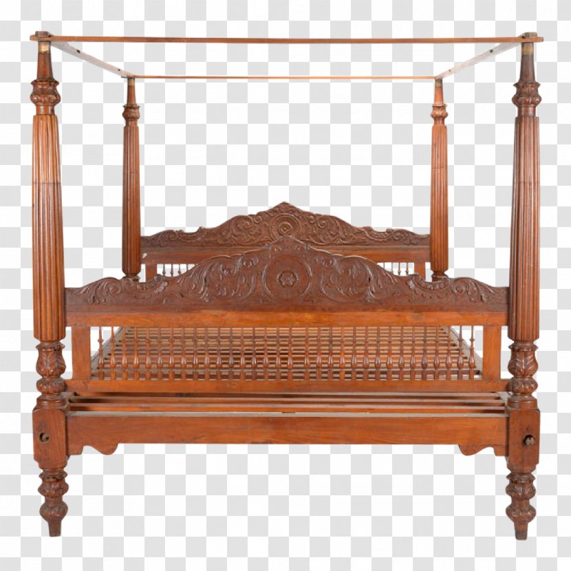 Bed Frame Daybed Canopy Four-poster - Furniture Transparent PNG