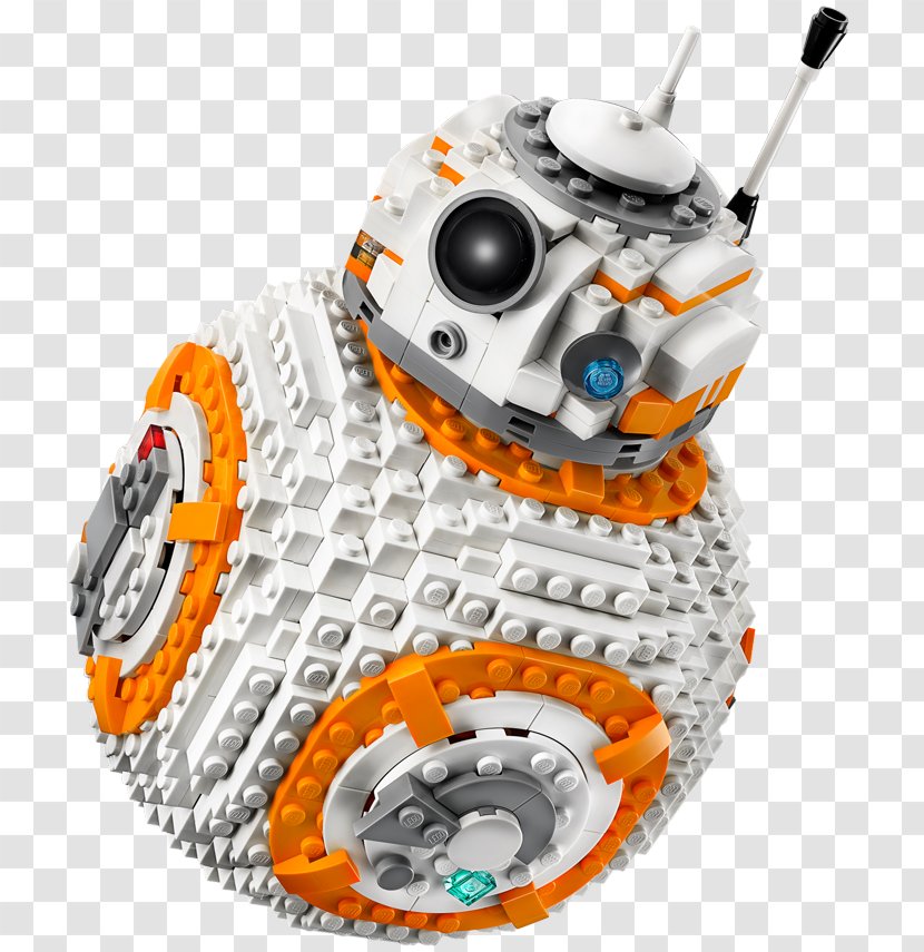 LEGO 75187 Star Wars BB-8 Lego Finn - The Last Jedi - Bb8 Transparent PNG