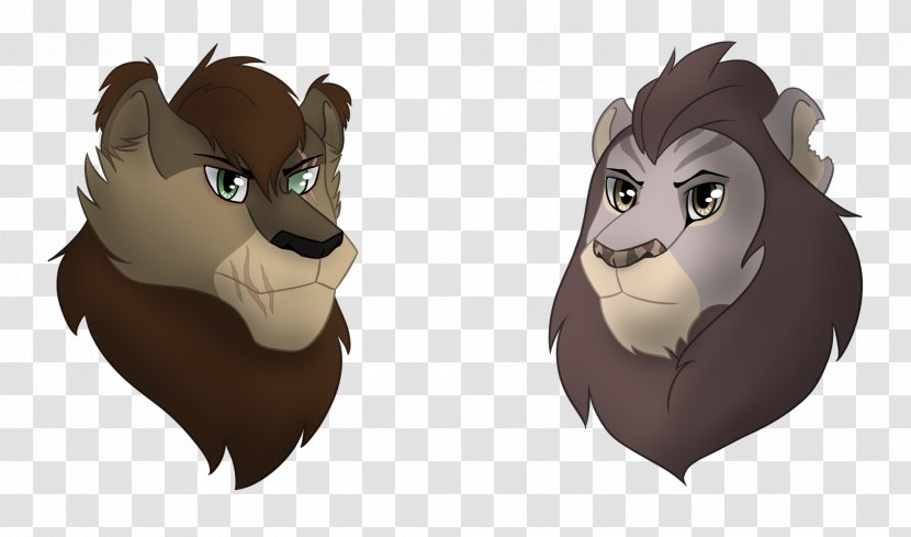 Lion Big Cat Cartoon - Carnivoran Transparent PNG