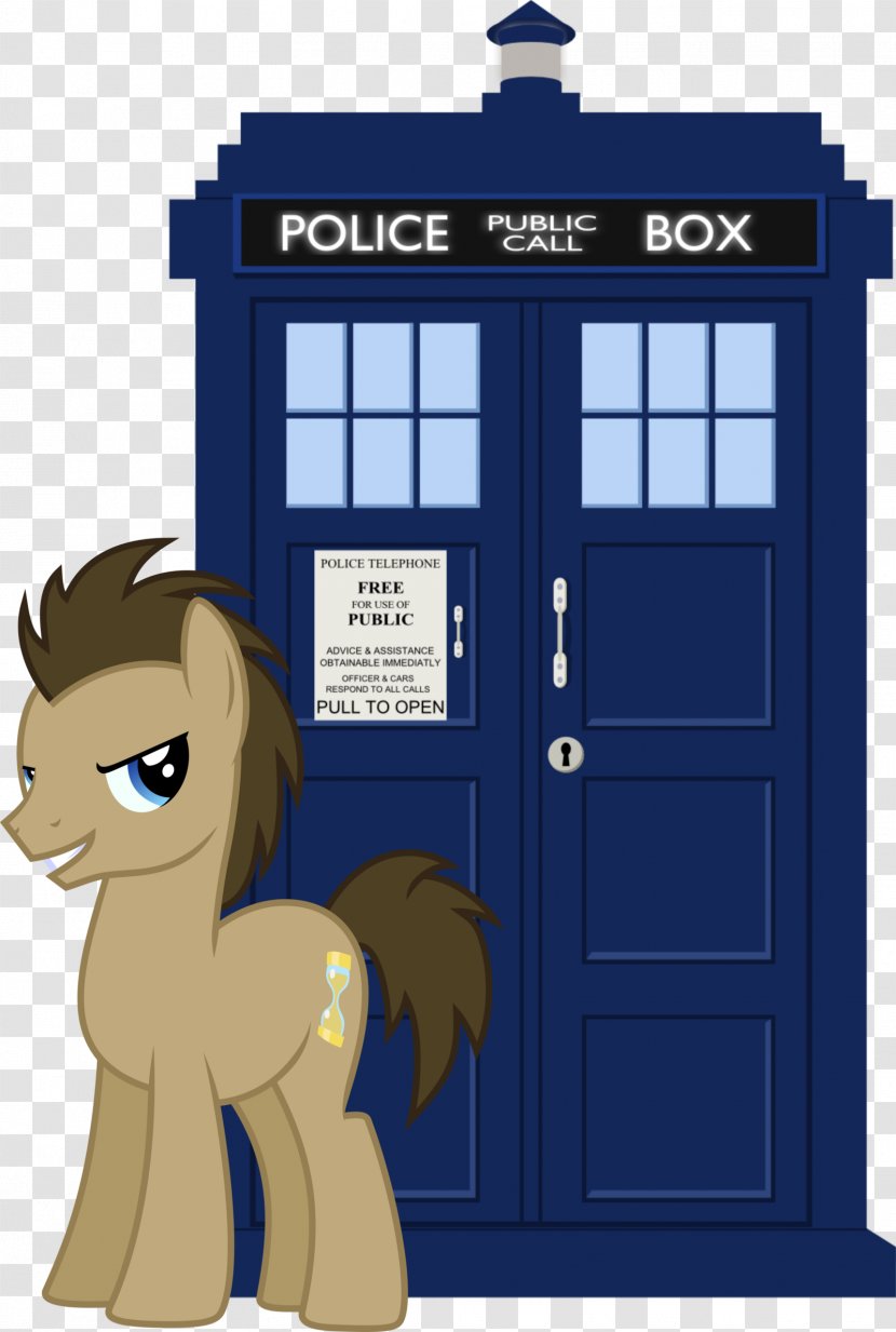 Tenth Doctor TARDIS Fan Art - Deviantart Transparent PNG