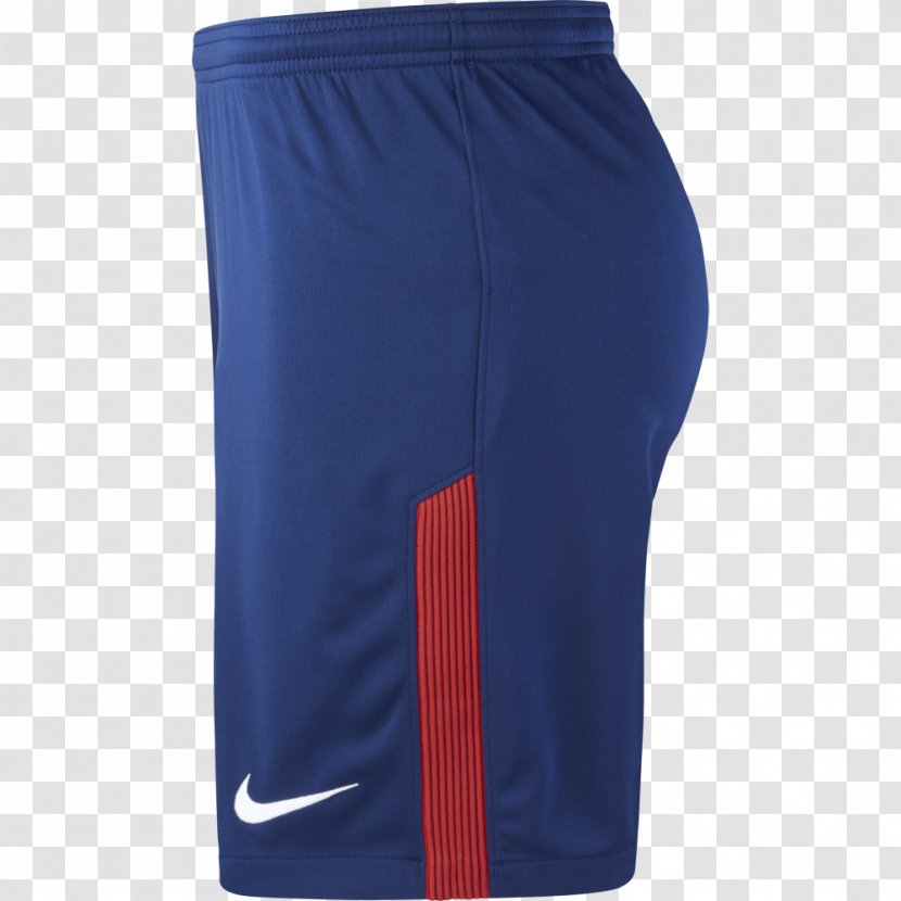 Blue Atlético Madrid Shorts T-shirt Football - Sports Transparent PNG