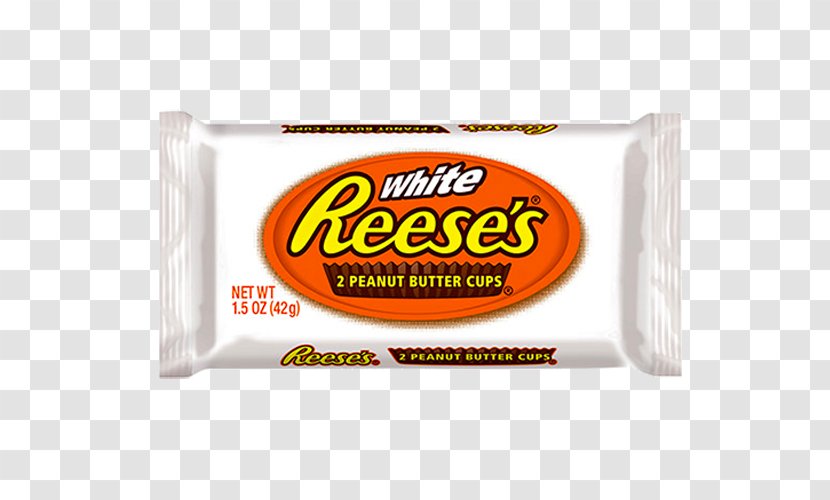 Reese's Peanut Butter Cups White Chocolate - Food Transparent PNG