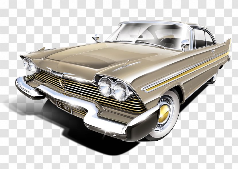 Plymouth Fury Full-size Car Compact - Garage Transparent PNG