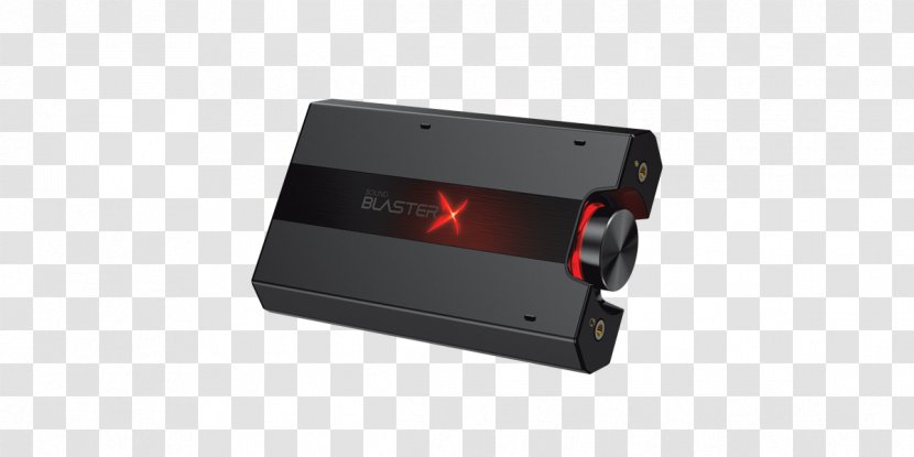 Digital Audio Sound Blaster X-Fi Audigy Cards & Adapters Creative BlasterX G5 - Headphone Amplifier Transparent PNG