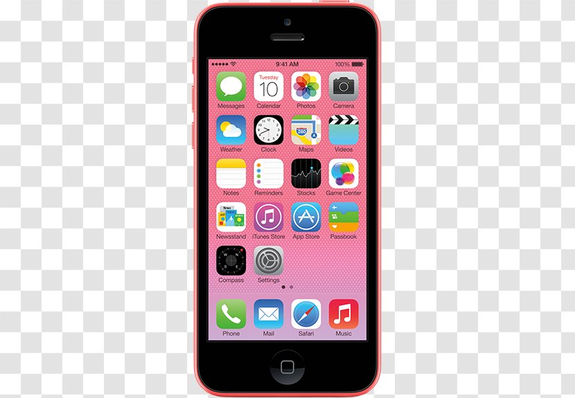 IPhone 5c 5s Apple Refurbishment - Smartphone - Phone Pink Transparent PNG